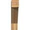 Ekena Millwork Traditional Block Rough Sawn Bracket, Western Red Cedar, 6"W x 26"D x 26"H BKT06X26X26TRA05RWR - alternate 4